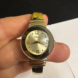 Folio Gold and Silver Watch